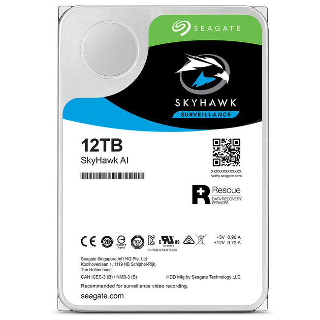 Seagate Skyhawk 12TB Surveillance Drive