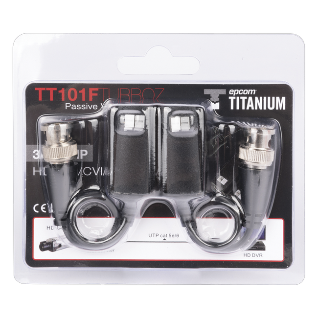 Epcom AccessPRO Video Baluns 5Mpx TT101FTURBOZ