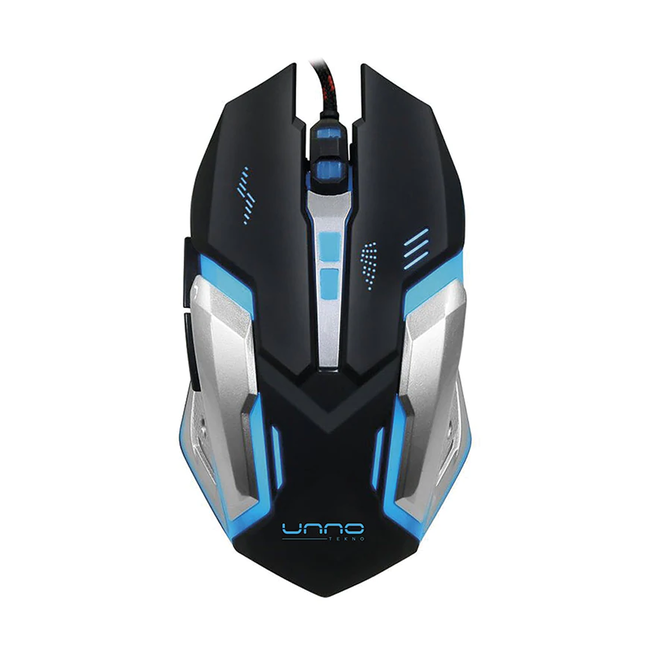 UNNO UNNO Mouse Brave Gaming USB - MS6610BK