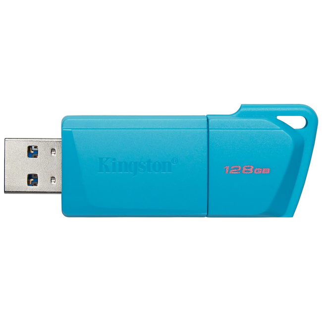 Kingston 128GB USB 3.2 DT Exodia Neon Aqua Blue KC-U2L128-7LB