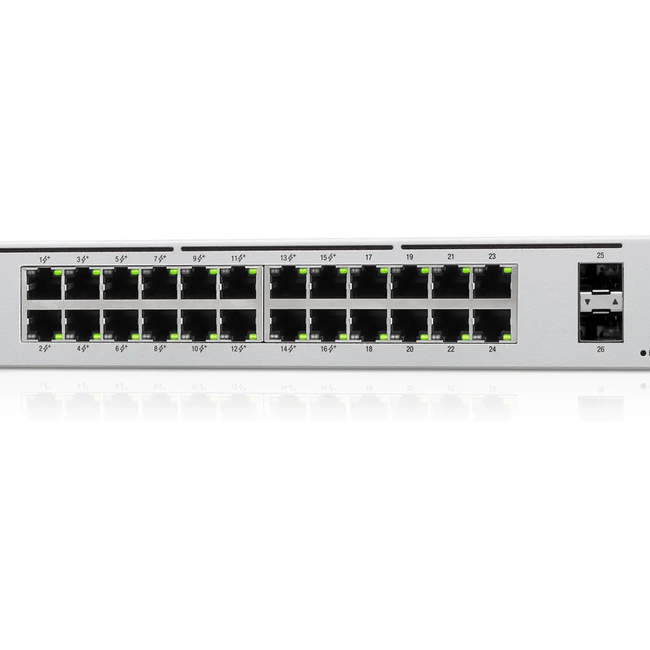Ubiquiti UniFi 24-Port Gigabit PoE+ Compliant Managed Switch with SFP