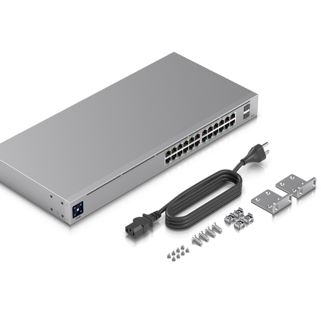 Ubiquiti UniFi 24-Port Gigabit PoE+ Compliant Managed Switch with SFP