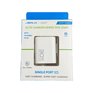 JSAUX Jsaux 30W Type C Rapid Charging Block White
