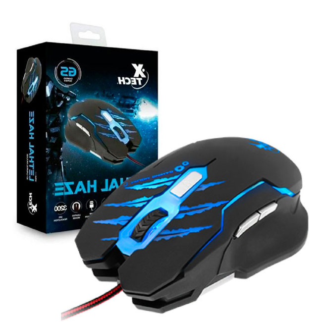 Xtech USB Gaming Optical Mouse Lethal Haze XTM-610