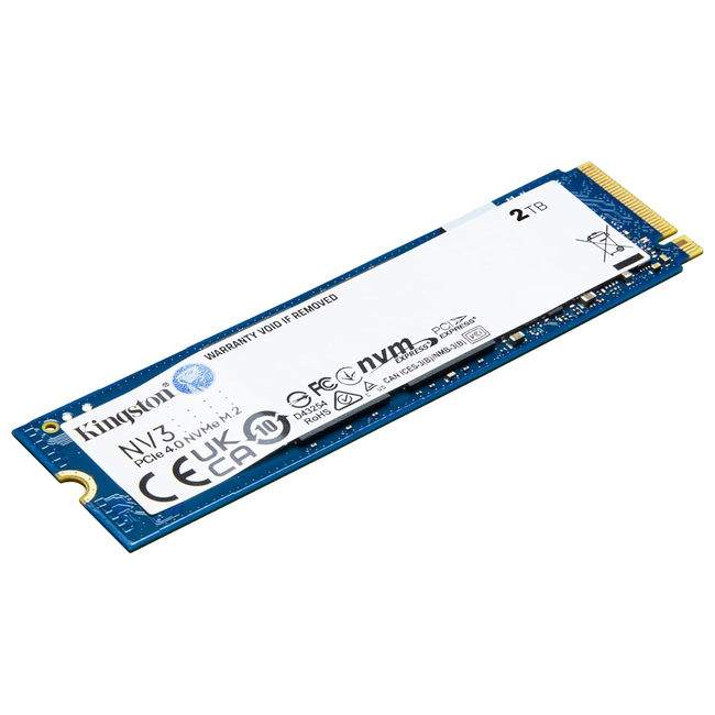 Kingston 2TB M.2 NVMe SSD Hard Drive SNV3S/2000G