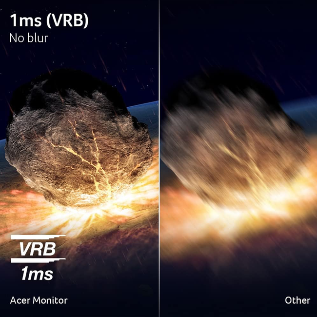 Acer 24.5" 180Hz Gaming Monitor 2xDP 2xHDMI