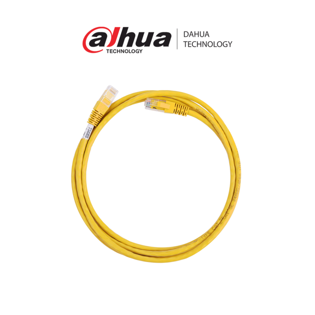 Dahua CAT6 10ft/3m Patch Cord 100% Copper DH-PFM972-6U-3