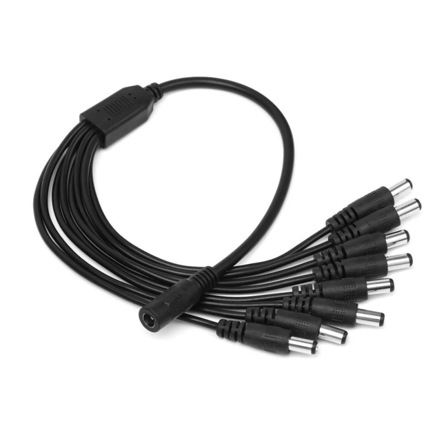 Dahua 1 to 8 Camera Power Splitter Cable