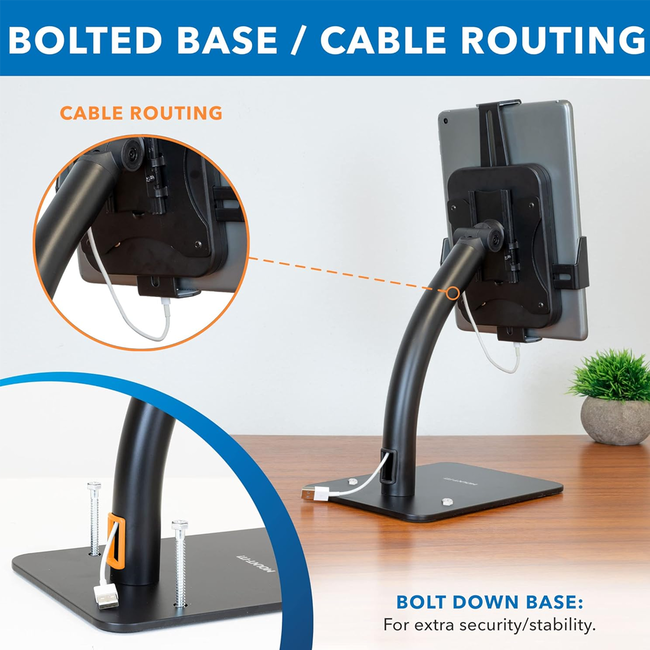 Anti-Theft Tablet Countertop Stand Universal Fit 7.9" to 11"