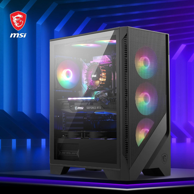 MSI MAG Forge 120A Airflow Gaming Case 306-7G23A21-809