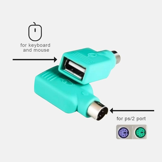 USB Female To PS/2 Male Adapter