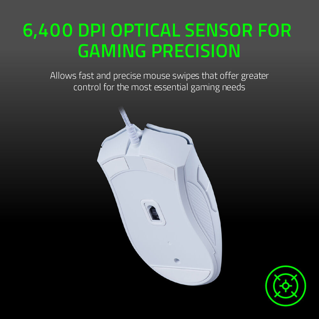 Razer DeathAdder USB Gaming Mouse White