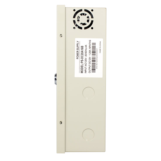 16CH 20A Power Distribution Box for CCTV PS-DC20A16B