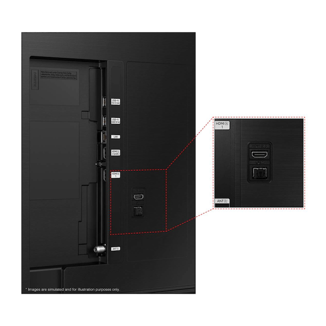 Samsung 55" Smart TV 4K Ultra HD Ultra Slim