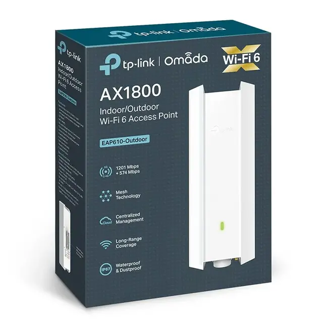 TP-Link TP-Link EAP610-Outdoor(US) AX1800 Indoor/Outdoor Wi-Fi 6 Access Point
