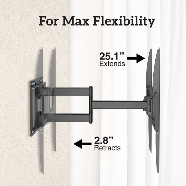 Argom 50" - 105" Full Motion Wal Mount Bracket