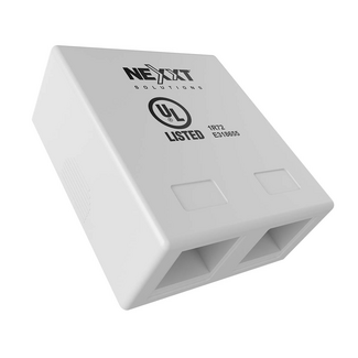 Nexxt Surface Mount Box 2 Port