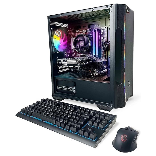 NSX PC Gaming R5 5600X 16G SSD 1TB RTX5060 8GB Win 11