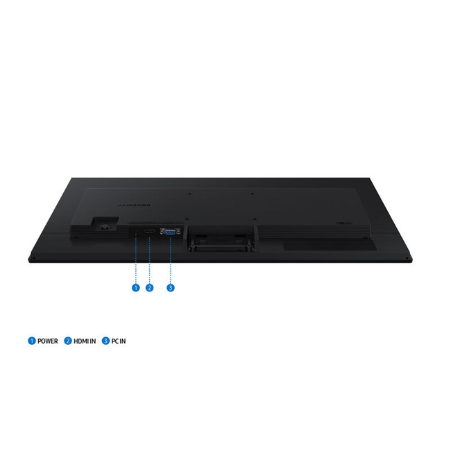 Samsung 24" Essential Monitor, FHD IPS 100Hz HDMI/VGA