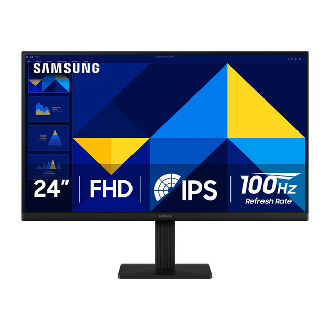 Samsung 24" Essential Monitor, FHD IPS 100Hz