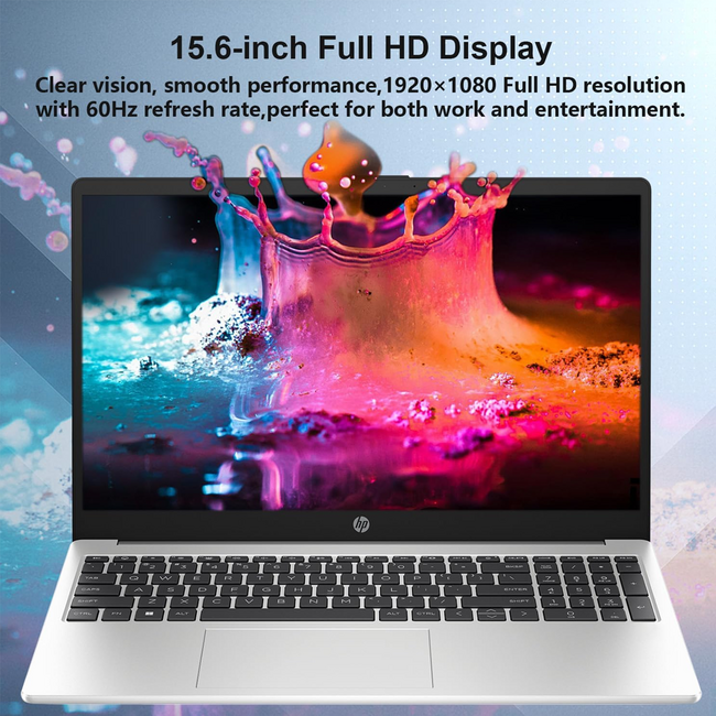 HP 255 G-10 Laptop 15.6" R5-7530U 16GB, 512GB SSD Win11 PRO