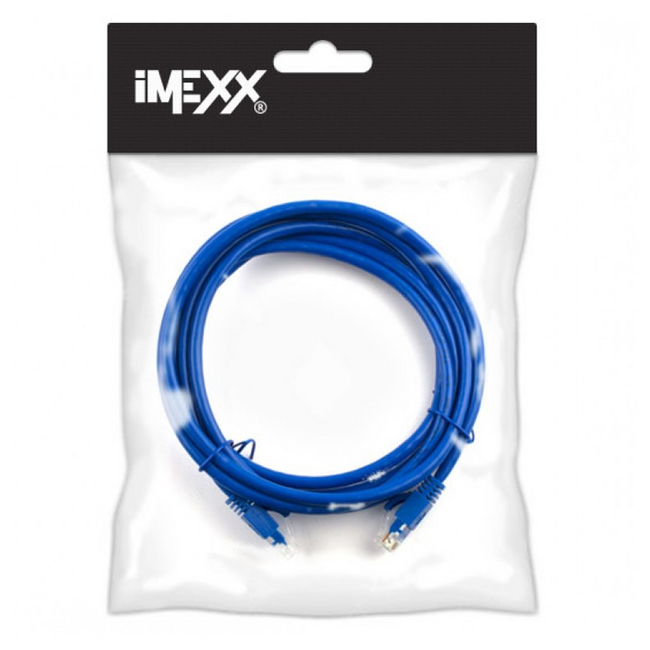 IMEXX CAT6 25Ft Patch Cable Blue IME-12981