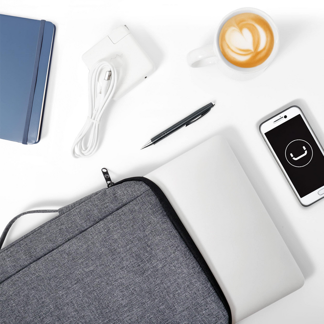 UNNO Laptop Sleeve CitySleek+ 15.6" - Grey - BG2706GY