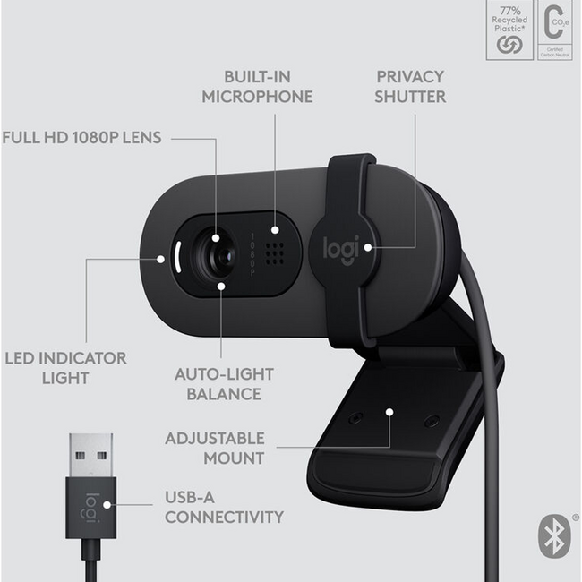 Logitech Brio 105 Webcam 960-001591