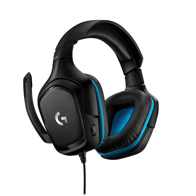 Logitech G432 Gaming Surround Sound Wired Headset 981-000769