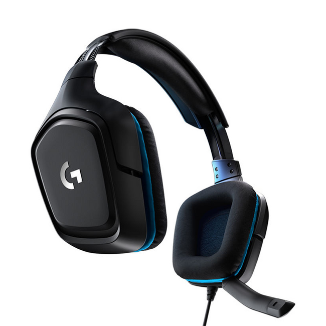 Logitech G432 Gaming Surround Sound Wired Headset 981-000769