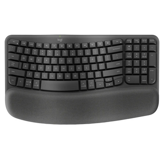 Logitech Logitech Ergo Wave Keys Ergonomic Wireless Keyboard Graphite 920-011898