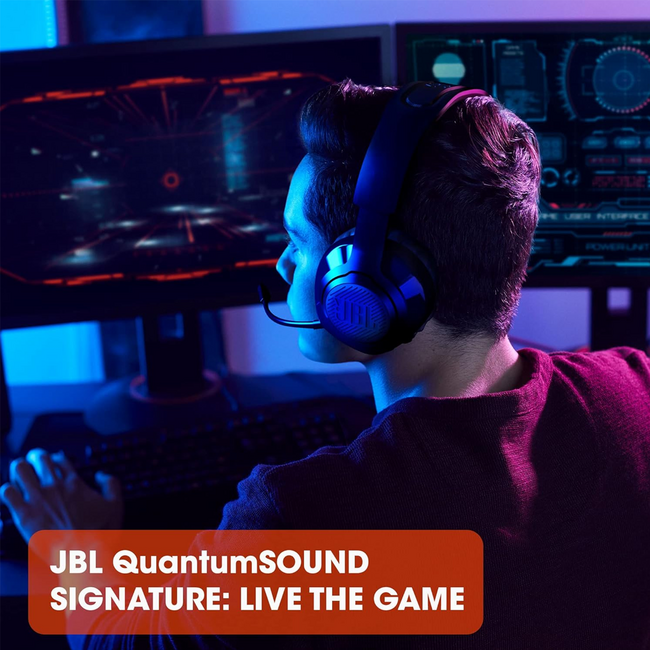 JBL Quantum 350 Gaming Headset Black