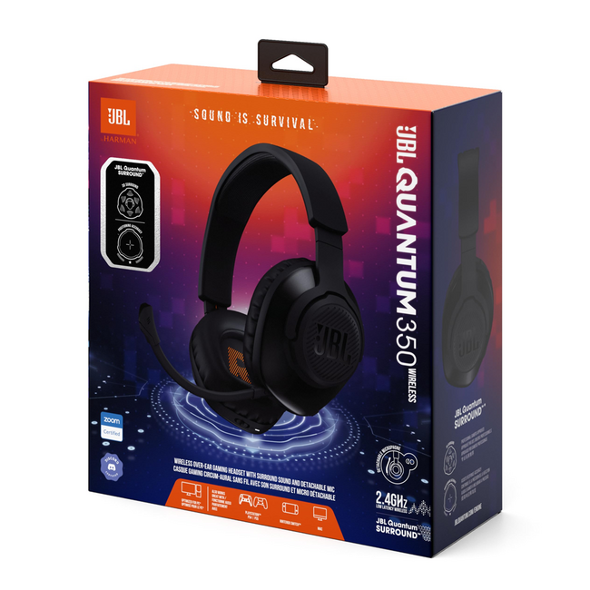JBL Quantum 350 Gaming Headset Black