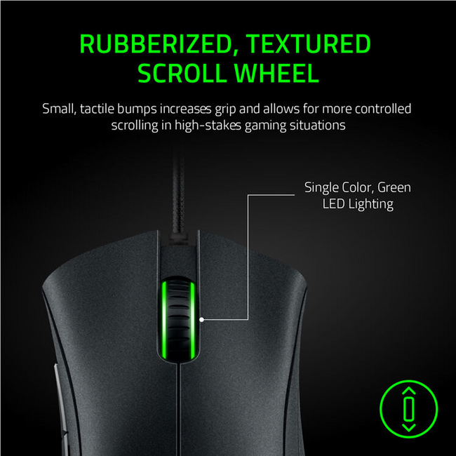 Razer Mouse DeathAdder Ergonomic Black