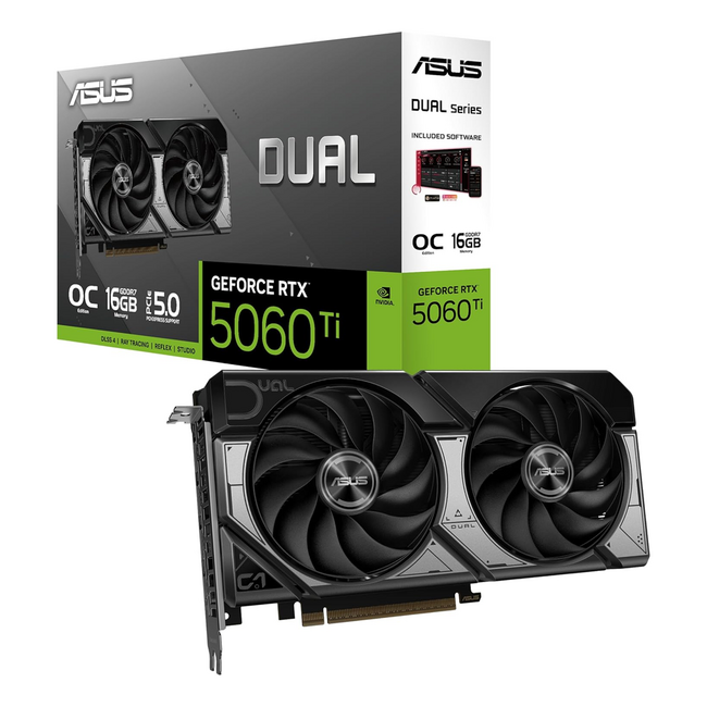 ASUS Dual GeForce RTX 5060 Ti 16GB DUAL-RTX5060TI-O16G