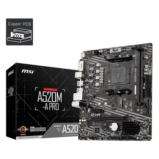 MSI MSI Motherboard A520M-A PRO AM4 DDR 4