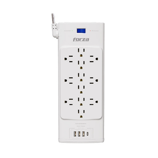 Forza Forza Surge Protector 12 Outlet 2700J 110/220 FSP-1221USBCW