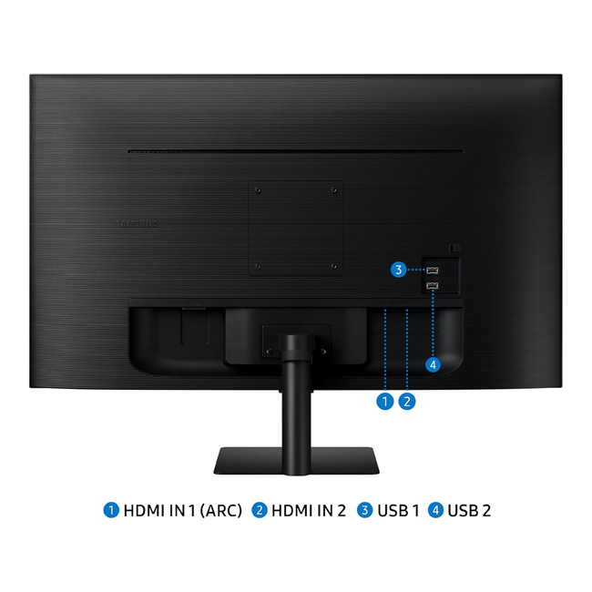 SAMSUNG 32-Inch M5 (M50D) Series FHD Smart Monitor W/Speakers