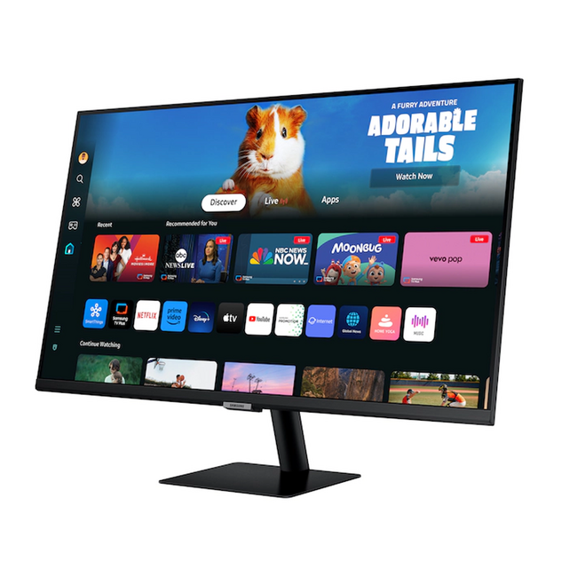 SAMSUNG 32-Inch M5 (M50D) Series FHD Smart Monitor W/Speakers