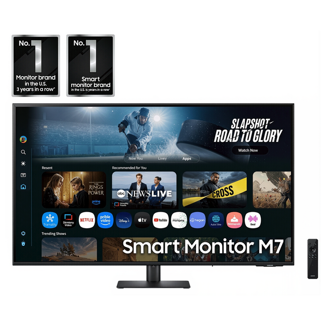 Samsung 43” Smart Monitor M7 (M70F) 4K UHD W/Speakers