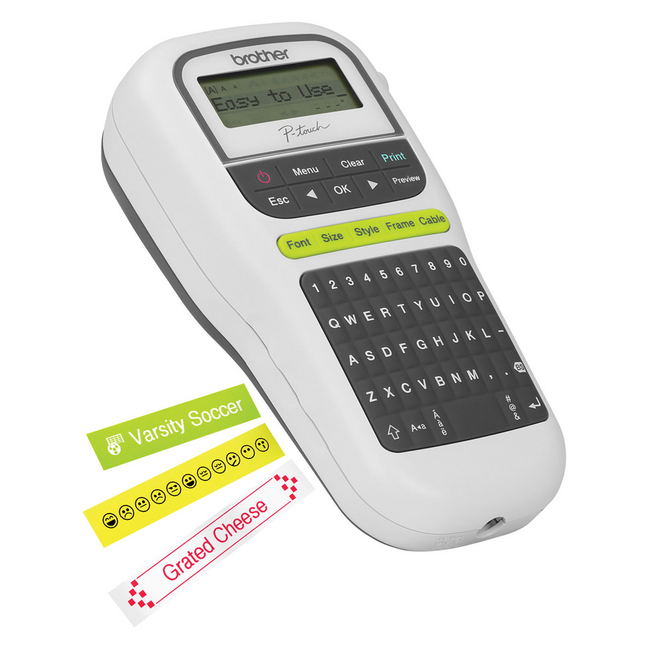 Brother Portable P-Touch Label Maker PTH110