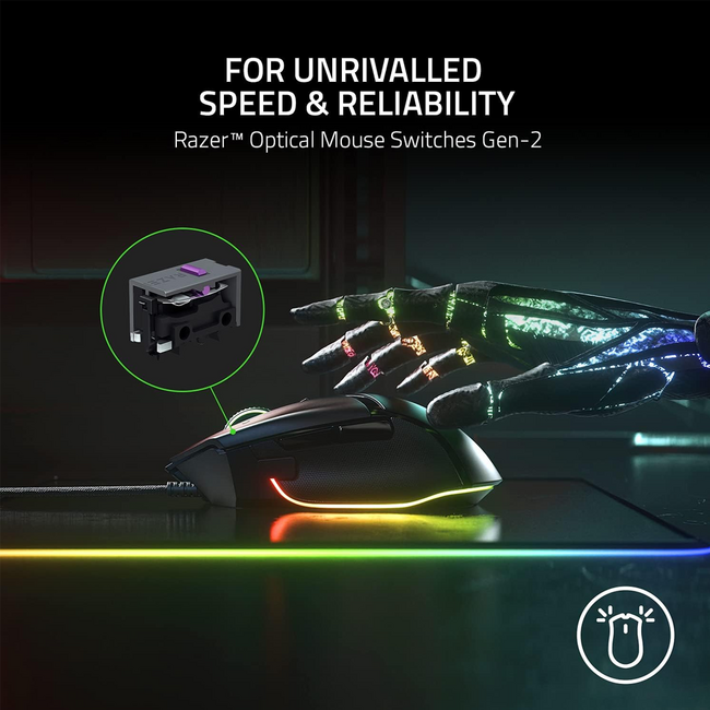 Razer Basilisk V3 Customizable Ergonomic Gaming Mouse