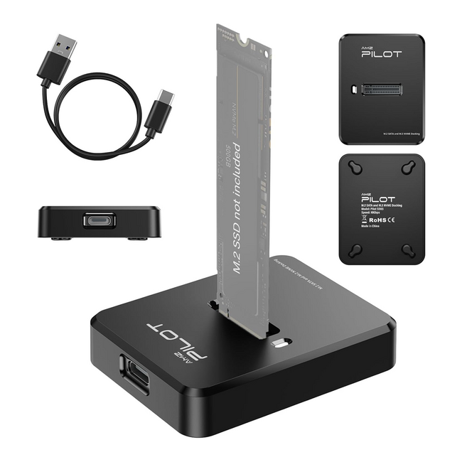 AMZ Pilot M.2 SSD Docking Station Type C
