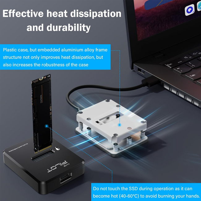 AMZ Pilot M.2 SSD Docking Station Type C