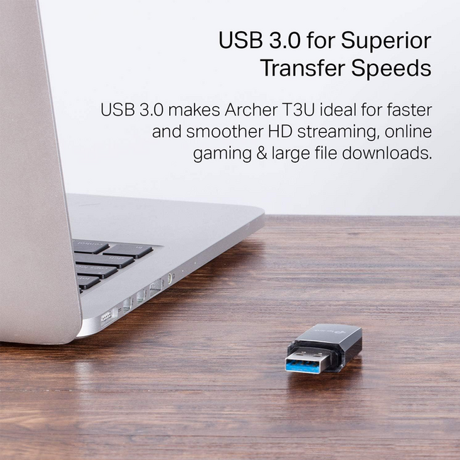 TP-Link AC1300 USB WiFi Adapter Dual Band Archer T3U