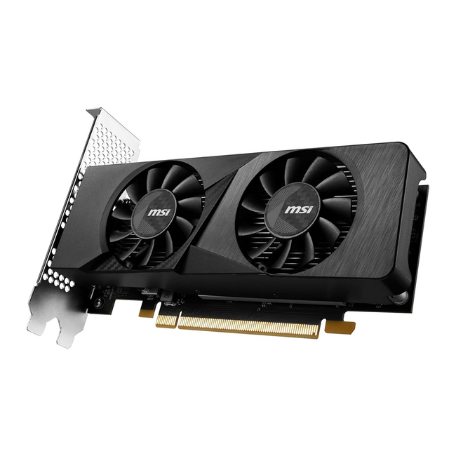 MSI LP GeForce RTX 3050 6GB GDDR6 Graphics Card Low Profile