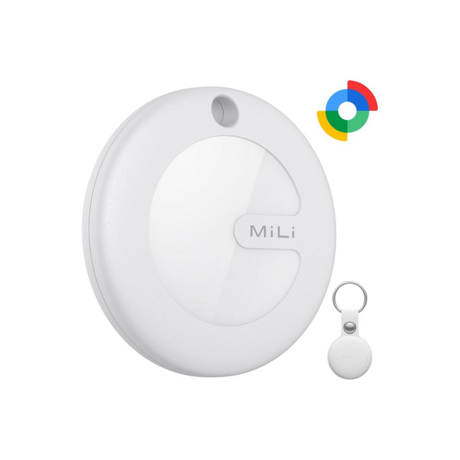 MiLi MiTag Item Finder Android Only With Keychain White