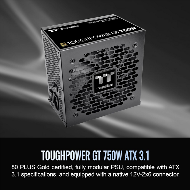 Thermaltake Toughpower GT 750W 80 Plus Gold Modular Power Supply
