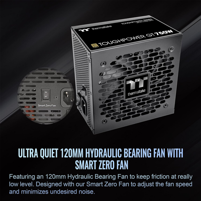 Thermaltake Toughpower GT 750W 80 Plus Gold Modular Power Supply