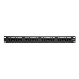 Monoprice 24 Port Loaded Patch Panel Cat6
